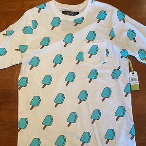 Broken Threads Popsicle Print Tee Mens M NWT